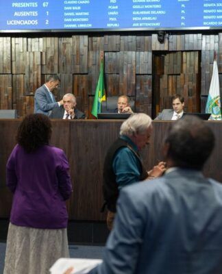 Retorno dos trabalhos na Alerj