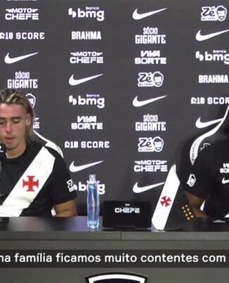 Novo reforço do Vasco comete gafe ao exaltar torcida; confira