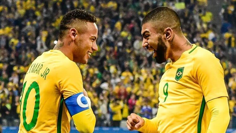 Neymar e Gabigol Seleção