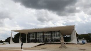Fachada do prédio do STF, em Brasília