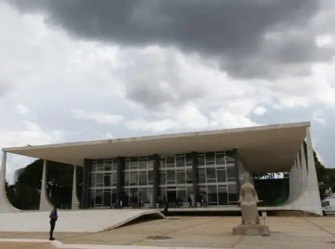 Fachada do prédio do STF, em Brasília