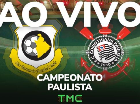 São Bernardo x Corinthians: acompanhe a transmissão da TMC ao vivo