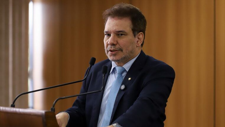 Ministro da Justiça concede entrevista coletiva sobre Aprovação do Projeto de Lei Antifacção (Foto: Tom Costa/MJSP)