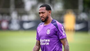 José Martínez em treino do Corinthians