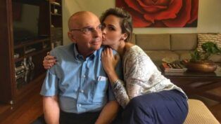 Ana Paula Renault, participante do BBB 26, com o pai dela