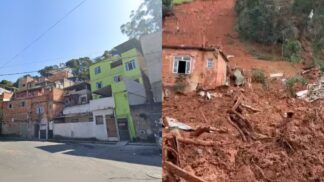 Tempestade em Juiz de Fora, em Minas Gerais