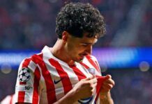 Atlético de Madrid goleia Club Brugge por 4 a 1 e avança às oitavas da Champions