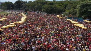 Bloco do Michel Teló no Parque do Ibirapuera