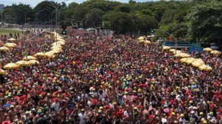 Bloco do Michel Teló no Parque do Ibirapuera