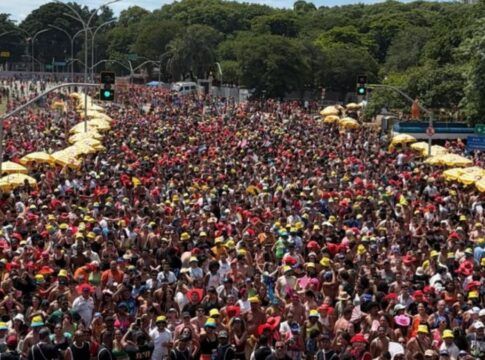 Bloco do Michel Teló no Parque do Ibirapuera