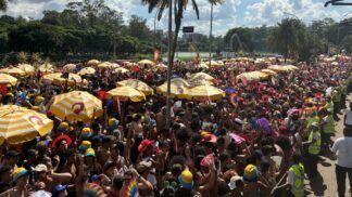 Multidão no bloco da Pabllo
