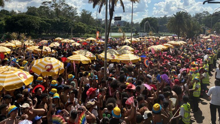 Multidão no bloco da Pabllo