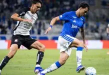 Tchoca marcou o gol do empate do Corinthians contra o Cruzeiro, que teve Matheus Pereira como artilheiro da noite