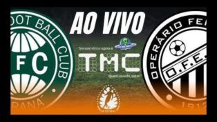 Montagem de Coritiba x Operário