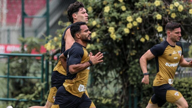 Danielzinho apresentou um desgaste elevado e foi poupado pelo São Paulo