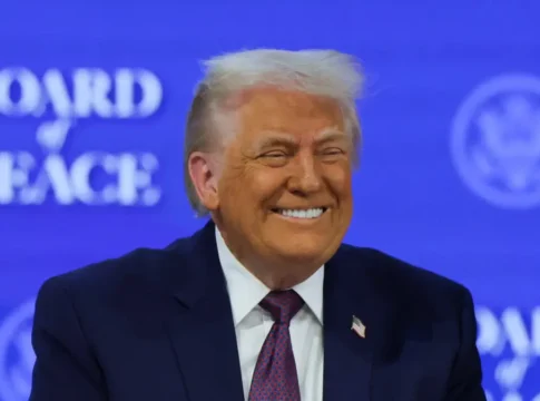 O presidente dos Estados Unidos Donald Trump