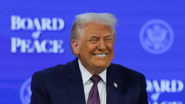 O presidente dos Estados Unidos Donald Trump