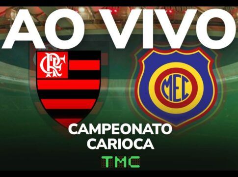 Montagem do jogo Flamengo x Madureira