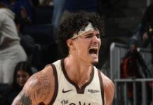 Gui Santos completa 4 jogos seguidos com mais de 15 pontos pelos Warriors na NBA