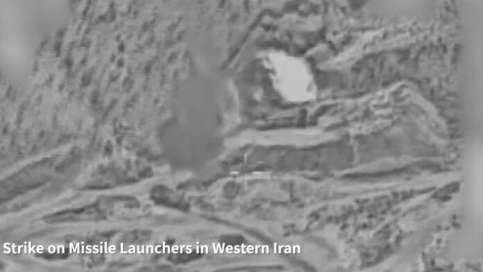 Exército israelense divulga imagens dos ataques contra o Irã; veja o vídeo