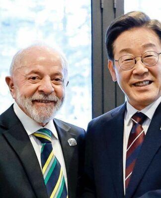 Lula visitará a Coreia do Sul para reunião com o presidente Lee Jae Myung, confirma gabinete