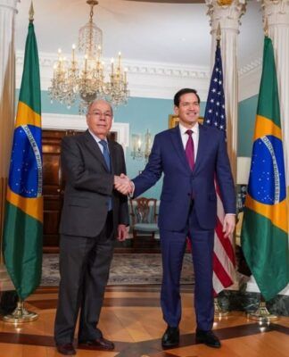 Mauro Vieira e Marco Rubio discutem comércio e segurança em conversa telefônica