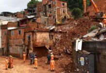 Deslizamento em Juiz de Fora (MG)