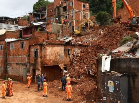 Deslizamento em Juiz de Fora (MG)