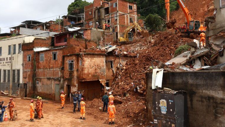 Deslizamento em Juiz de Fora (MG)