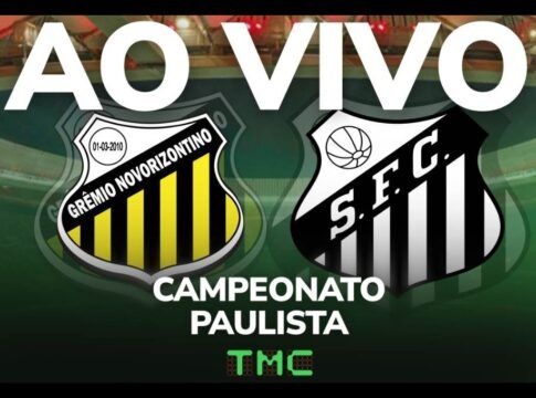 Montagem de Novorizontino x Santos