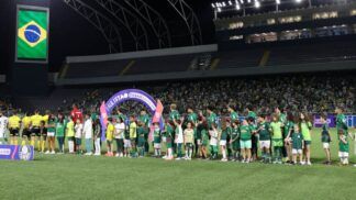 A Arena Barueri não deve estar lotada no jogo entre Palmeiras e Fluminense