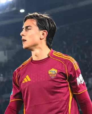 Paulo Dybala, atacante argentino da Roma-ITA