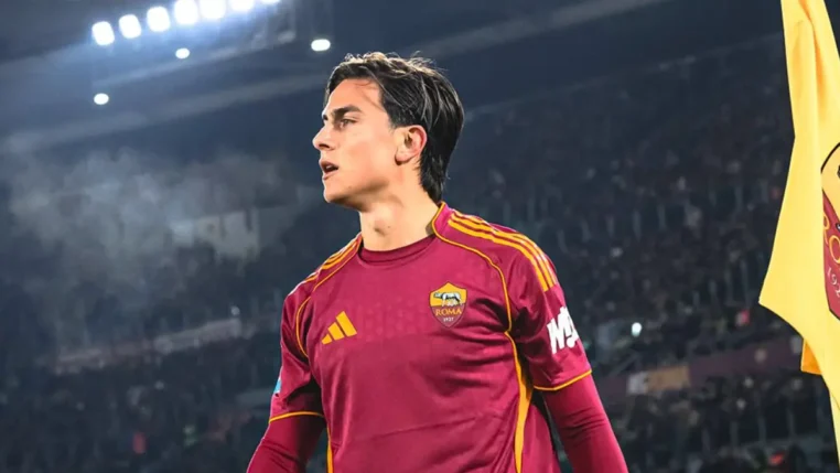 Paulo Dybala, atacante argentino da Roma-ITA