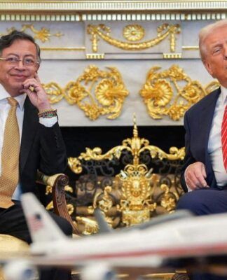 Trump e presidente da Colômbia têm reunião cordial na Casa Branca após meses de desentendimentos