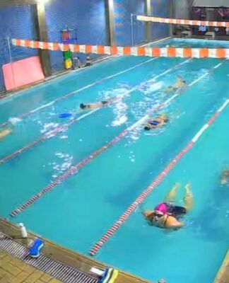 Piscina onde seis pessoas foram intoxicadas em São Paulo