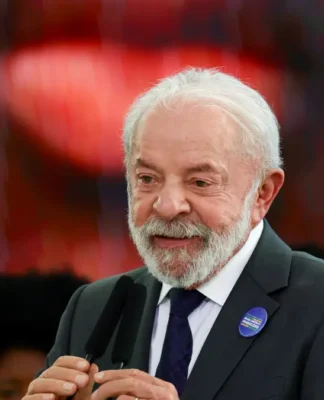 O presidente Luiz Inácio Lula da Silva