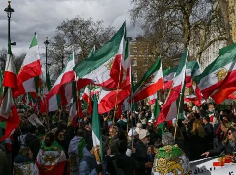 Protestos em apoio ao povo iraniano