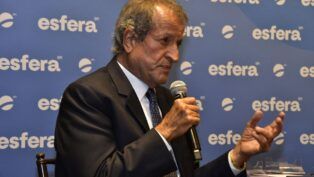 Valdemar Costa Neto em evento do Instituto Esfera