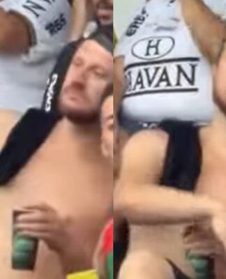 Brusque se pronuncia sobre gesto de torcedor que imitou avião caindo para provocar Chape