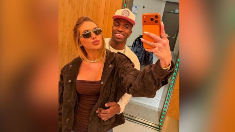 Antes de sua estreia como rainha de bateria da Grande Rio, a influenciadora Virginia Fonseca recebeu um presente especial do seu namorado, o atacante do Real Madrid e da Seleção Brasileira Vini Jr