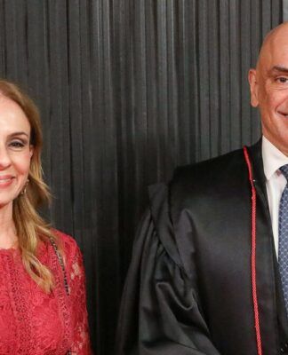 Viviane Barci e Alexandre de Moraes