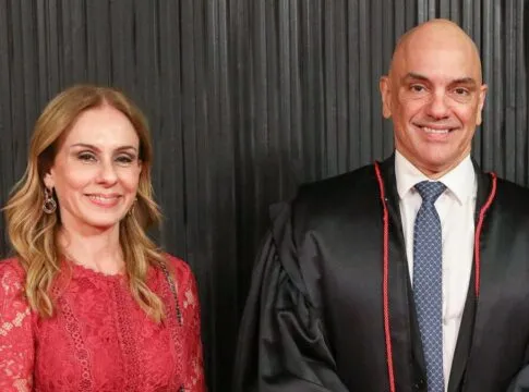 Viviane Barci e Alexandre de Moraes