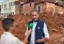 O ministro da Integração e Desenvolvimento Regional, Waldez Góes, em entrevista à TMC