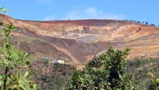 Serra do Curral vista de baixo