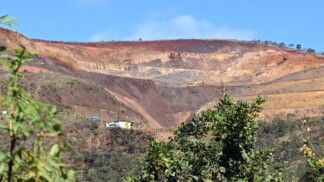 Serra do Curral vista de baixo