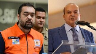 Imagens de Cláudio Castro e Ibaneis Rocha, lado a lado