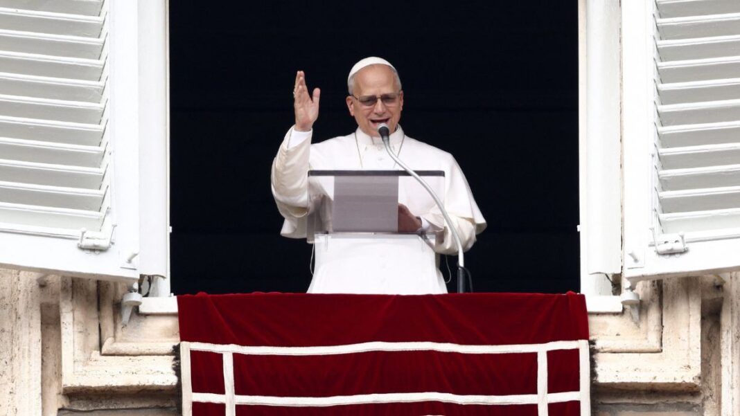 Papa Leão no Vaticano