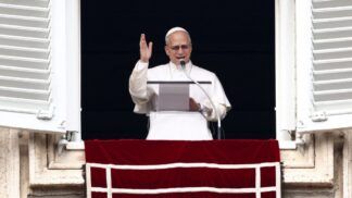 Papa Leão no Vaticano