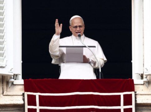 Papa Leão no Vaticano