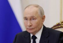 O presidente russo Vladimir Putin